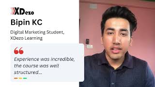 Incredible Experience with XDezo Learning’s Digital Marketing Course | Student Testimonial