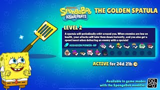 I upgraded level 2 golden spatula for free rank 35s! #brawlstars