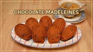 Delicious dark chocolate madeleine recipe