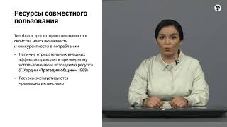 4.4   Общественные блага и ресурсы совместного пользования .