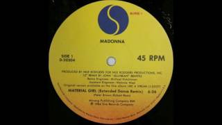 Madonna - Material Girl (Extended Dance Remix)