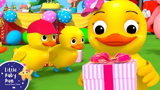 Ducks on the Bus | Nursery Rhymes and Kids Songs | Little Baby Bum | Animal for Kids