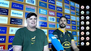 Springbok: Rassie & Eben post match media conference