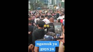 Jeje ngamuk dikerumuni orang | Jeje teriak di Sudirman #jeje