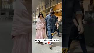 Vicky kaushal & Katrina Kaif at kalina airport in Mumbai ❤️💃💥