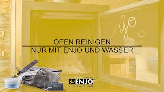 Ofen reinigen mit Wasser und ENJO