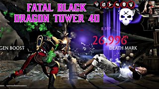 Mk Mobile Fatal Black Dragon Tower 40 Boss Fight