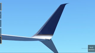 Infinite flight virtual flight on United airlines 737-700 KHAF-KSUU