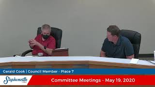 May 19, 2020 - Council Committee Meetings