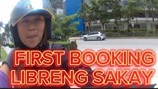 FIRST BOOKING LIBRENG SAKAY.