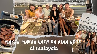 JIRAYUT DI AJAK MAKAN BARENG RINA NOSE DI MALAYSIA 🥰😍