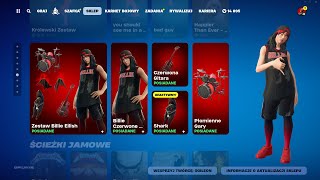 SKLEP FORTNITE 5.08.2024 *BILLIE EILISH, BANDOLIERKA, LIMONIA, MIKA, PANCERNIK*