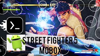 INSANOO!! street fighter 5 no POCO F5 MOBOX desempenho absurdo 🕹️🎮