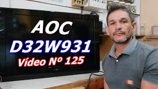 AOC D32W931 - CONGELA NA LOGO - Vídeo Nº125