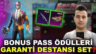 BONUS PASS ÖDÜLLERİ, DESTANSI SET VERİYOR! - PUBG MOBİLE