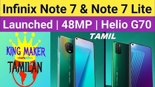 Infinix Note 7 & Note 7 lite || Gaming king || New launch || In Tamil || first look || review