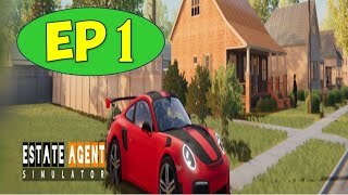 Estate Agent Simulator EP 1 Buy our 1st House, Check out the Horses, Furniture, Tutorial and MORE