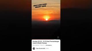 Sunset Di Bukit Pelangi Sangatta #feedshort #shortsvideo