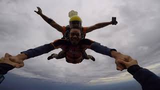 Salto de Paraquedas do Rene A na Queda Livre Paraquedismo dia 29 10 2017