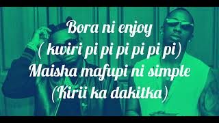 Jux ft diamond platnumz - Enjoy_ (lyrics)