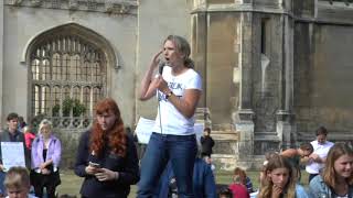 Dr Emily Shuckburgh - speech to Cambridge Climate Strike. 20 Sept 2019.