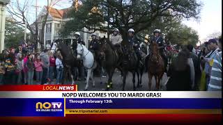 NOPD Welcome to New Orleans for Mardi Gras - Local News