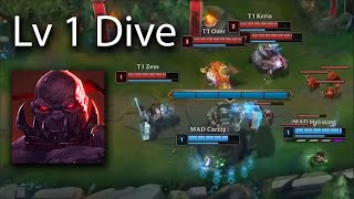 Analyzing Sion Level 1 Dive Strat at MSI