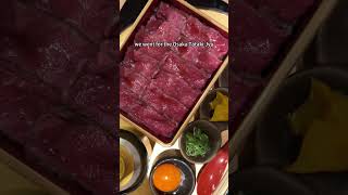 Must try A5 rank wagyu beef restaurant in Osaka 🇯🇵 #japan #osaka #japanfood #wagyu #wagyuidaten