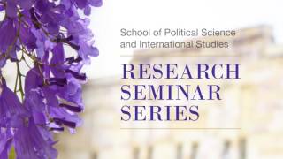 Research Seminar Series Semester 2 2016 Kelly Gerard