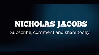 Welcome to the YouTube Channel of Nicholas Jacobs