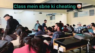 Class mein ki full cheating | chandigarh university