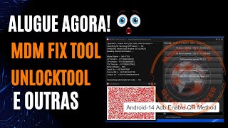 Alugue MDM Fix Tool, UnlockTool, Griffin Unlocker e mais com o servidor Mobile Tech.