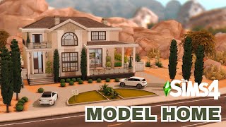 Building a MODEL HOME \\ Sims 4 Speed Build