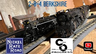 2-8-4 Berkshire o scale model trains in action and discussion