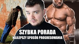 PODWÓJNA PROGRESJA - NAJLEPSZY SPOSÓB NA STAGNACJĘ DLA POCZĄTKUJĄCYCH (I NIE TYLKO)