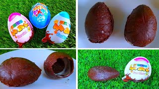 طريقة صنع بيض كندر بأسهل طريقة🥚How to make kinder eggs