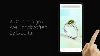 Trending Peridot Rings | August Birthstone | Angara Jewellery