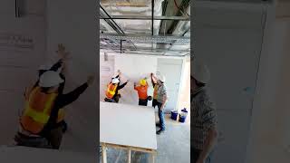 Quartz Slab Installation - Professional and Ergonomic #slab #construction #renovation