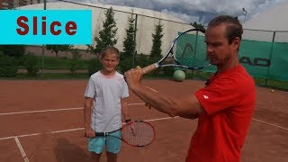 Tennis Backhand Slice