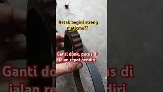 Ciri streng maticmu minta ganti, #tipsandtricks #hondaindonesia #honda #mekanik #yamaha #matic