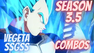 Dragon Ball FighterZ | Vegeta Blue Combos