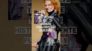 La diseñadora y activista Vivienne Westwood murió a los 81 años. God Save the queen!