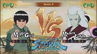 Might Guy VS Madara | Boruto x Naruto ultimate ninja storm connections  #narutoshippuden #ps4#ps5