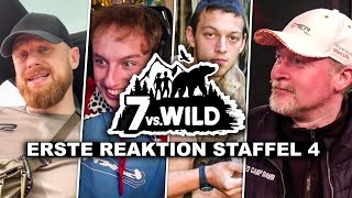 Erste Reaktionen auf 7 vs. Wild STAFFEL 4! von FRITZ und HUGO! JOEY KELLY auch dabei?