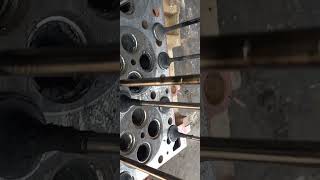 Cummins qsx15 Head repairing in mehboob autos Engineering works