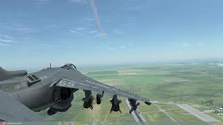 Digital Combat Simulator  AV8B - Maverick practice