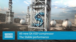 Atlas Copco | The Stable Performance Has Arrived | All-new VSDˢ compressor