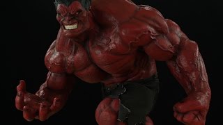 Sideshow Collectible Red Hulk