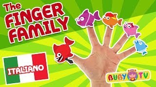 La famiglia delle dita pesciolini, Finger Family in Italiano pesci