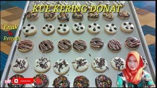 CARA MEMBUAT KUE KERING DONAT